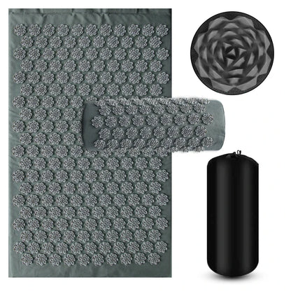 Monclique Acupressure Yoga Mat & Foot Massager