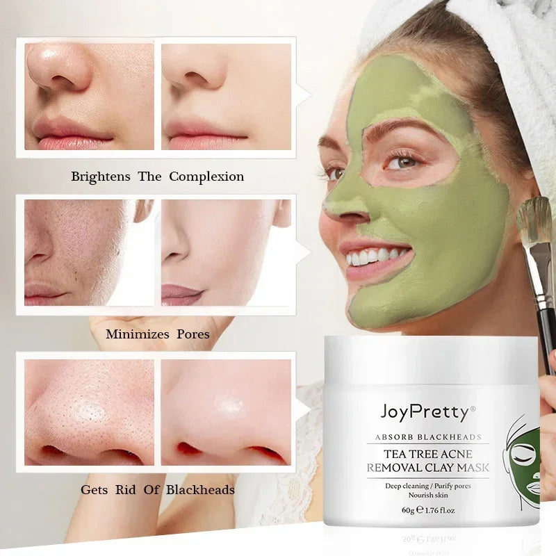 Green Tea Tree Clay Mask - Default Title - Savrio -