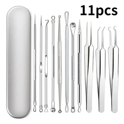 11-Piece Blackhead & Skin Care Tool Set