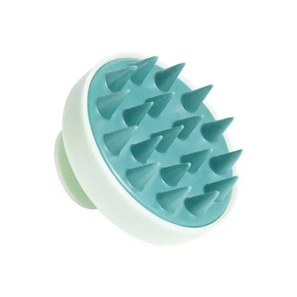 Silicone Scalp Massage Brush - Green - Savrio -